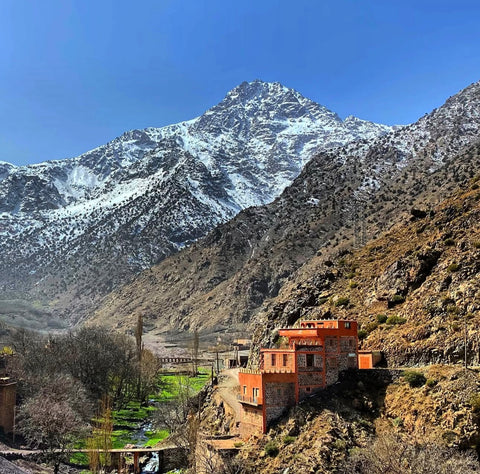 Plateau  Tasghimoute -  Imlil - Aguersioual - VTT