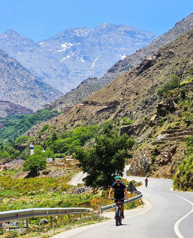 Plateau  Tasghimoute -  Imlil - Aguersioual - VTT