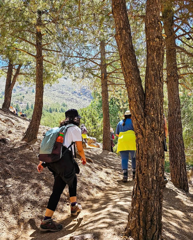 Plateau  Tasghimoute -  Imlil - Aguersioual - VTT