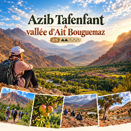 Azib Tafenfant & vallée d'Ait Bouguemaz