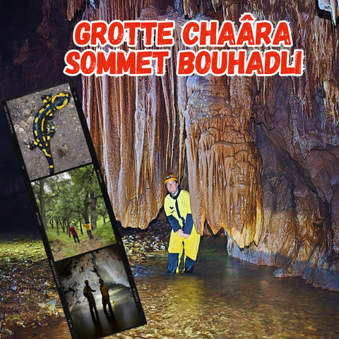 Grotte Chaara - Sommet Bouhedli (1828m) - VTT