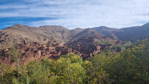 Vallée de Tassaout - Sommet IFOULOU (2170 m) - Village de Megdaz