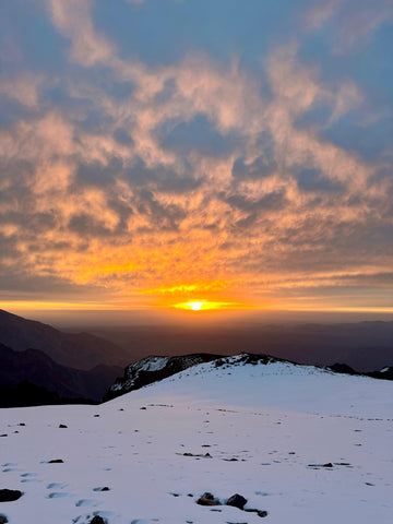 Timzguida & Ras Ouanoukrim summits (4089 m - 4083 m) or Toubkal Summit (4167 m) 