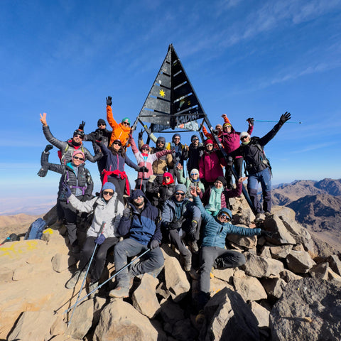 Timzguida & Ras Ouanoukrim summits (4089 m - 4083 m) or Toubkal Summit (4167 m) 