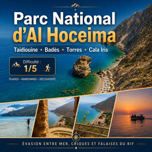 Parc El Houceima - Les perles de la méditerranée - Septembre 2026