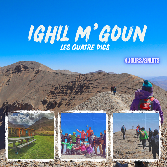 La Chaine IGHIL M’Goun - Les Quatre Pics
